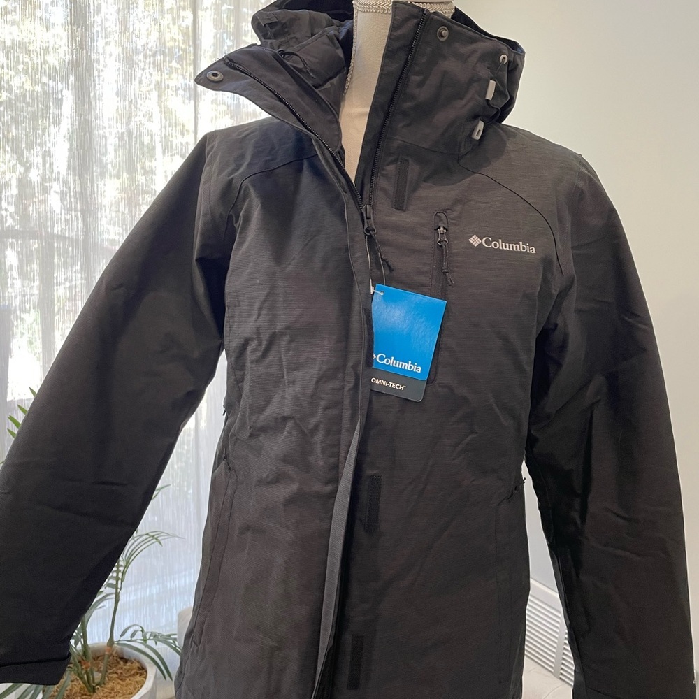Columbia Omni-Tech Dark Gray Jacket